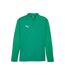 Mens Teamfinal 24 Quarter Zip Training Top Green Puma-2