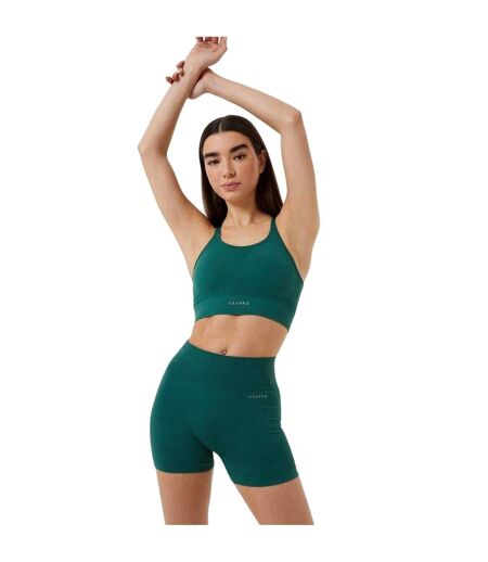 Womens/ladies Nylon Shorts Forest Green USA