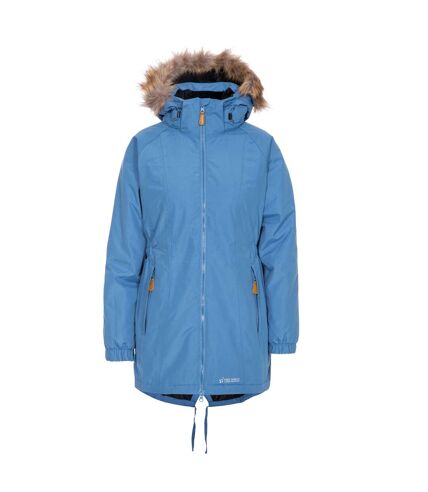 Trespass Womens/Ladies Celebrity Insulated Longer Length Parka Jacket (Denim Blue) - UTTP4190
