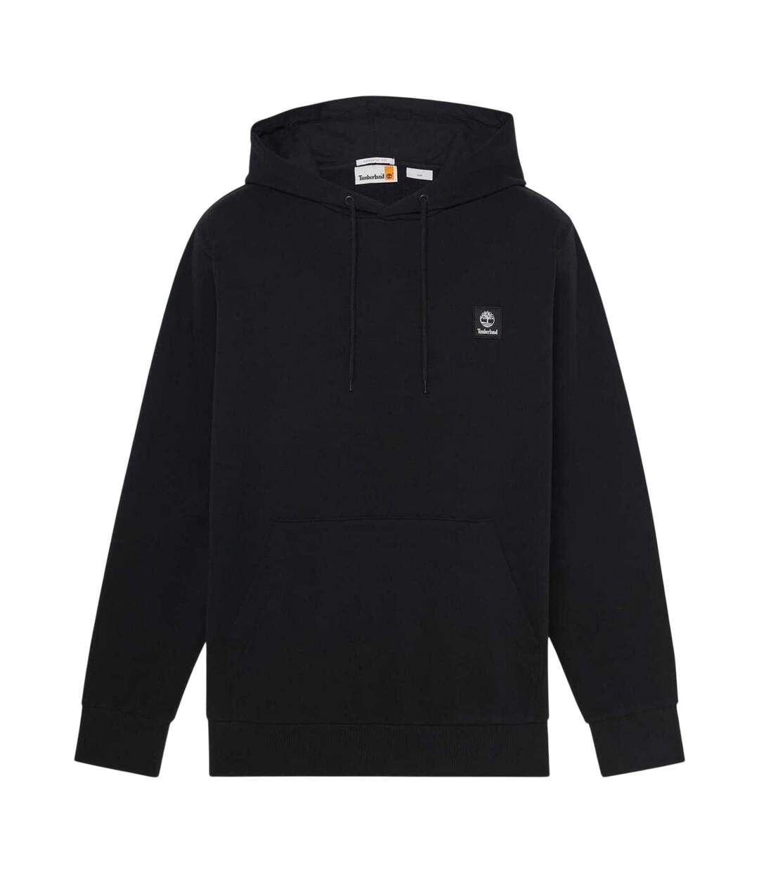 Sweat À Capuche Manches Longues Homme Noir Timberland-1