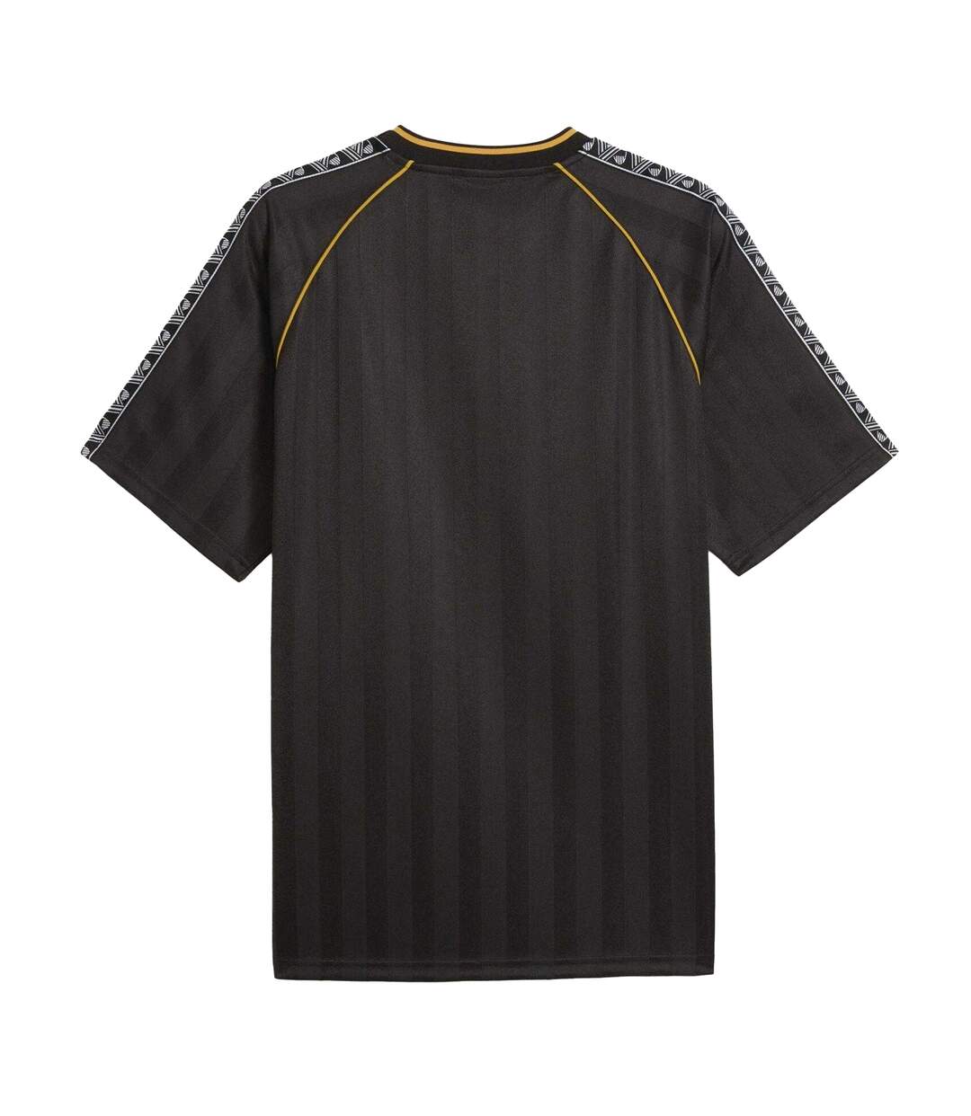 Mens King V Neck T-shirt  Black Puma-3