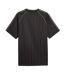 Mens King V Neck T-shirt  Black Puma-3