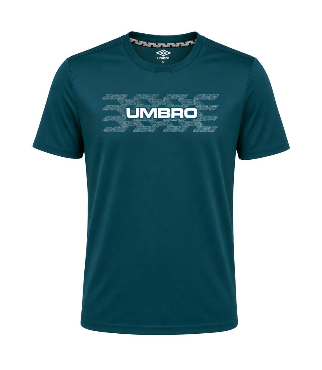 Teeshirt homme col rond léger et confortable avec logo floqué 1224680 Umbro-1