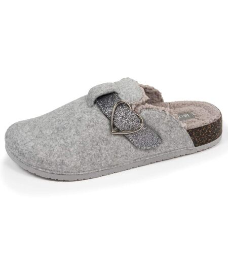 Isotoner Chaussons Sabots femme semelle anatomique confort