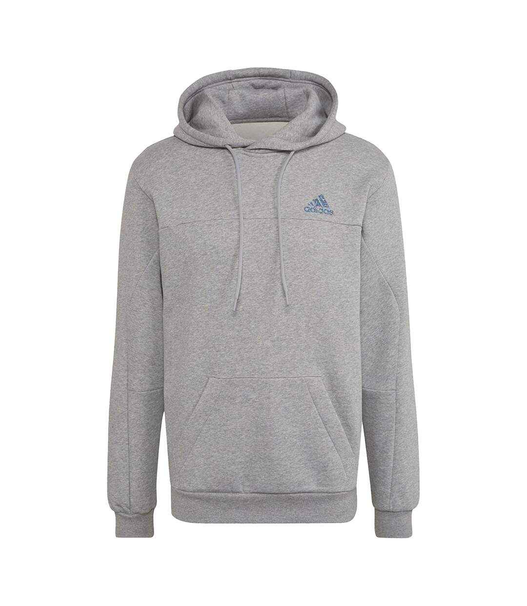 Sweat À Capuche Badge Of Sport Homme Gris Argenté Adidas-2
