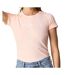 T-shirt Rose Femme Pepe Jeans New Virginia - L