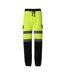 Pantalon De Jogging Homme Jaune Fluo Bleu Marine Yoko-1