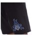Mens Juniper Fleece Sweat Shorts Black Avirex-4