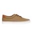 Mens Canvas Casual Trainers Khaki Green Threadbare-1