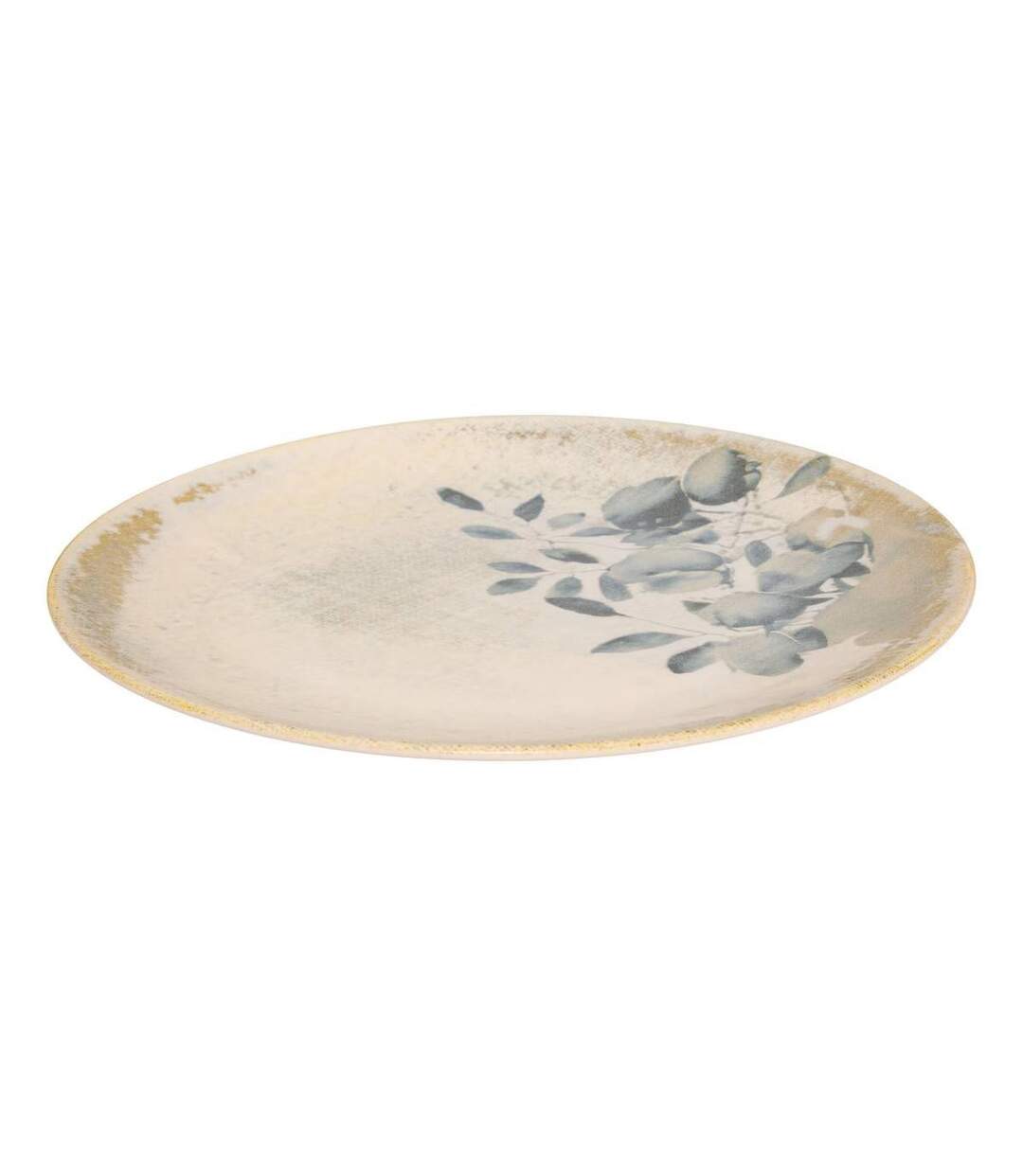 Lot de 6 Assiettes Plates Silvia 25cm Gris-2