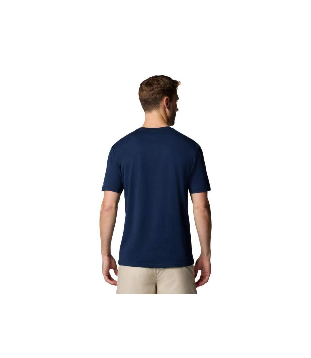 T-shirt Motif/style Graphique Path Lake Homme Bleu Marine Columbia-3