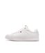 Baskets blanches homme tommy hilfiger icon court lth flag-1