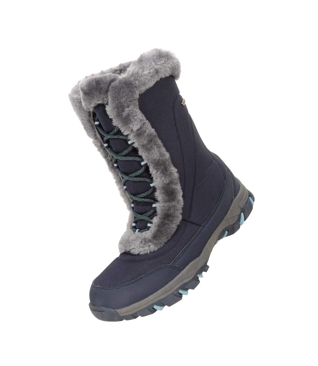 Womens/ladies ohio snow boots blue Mountain Warehouse-1