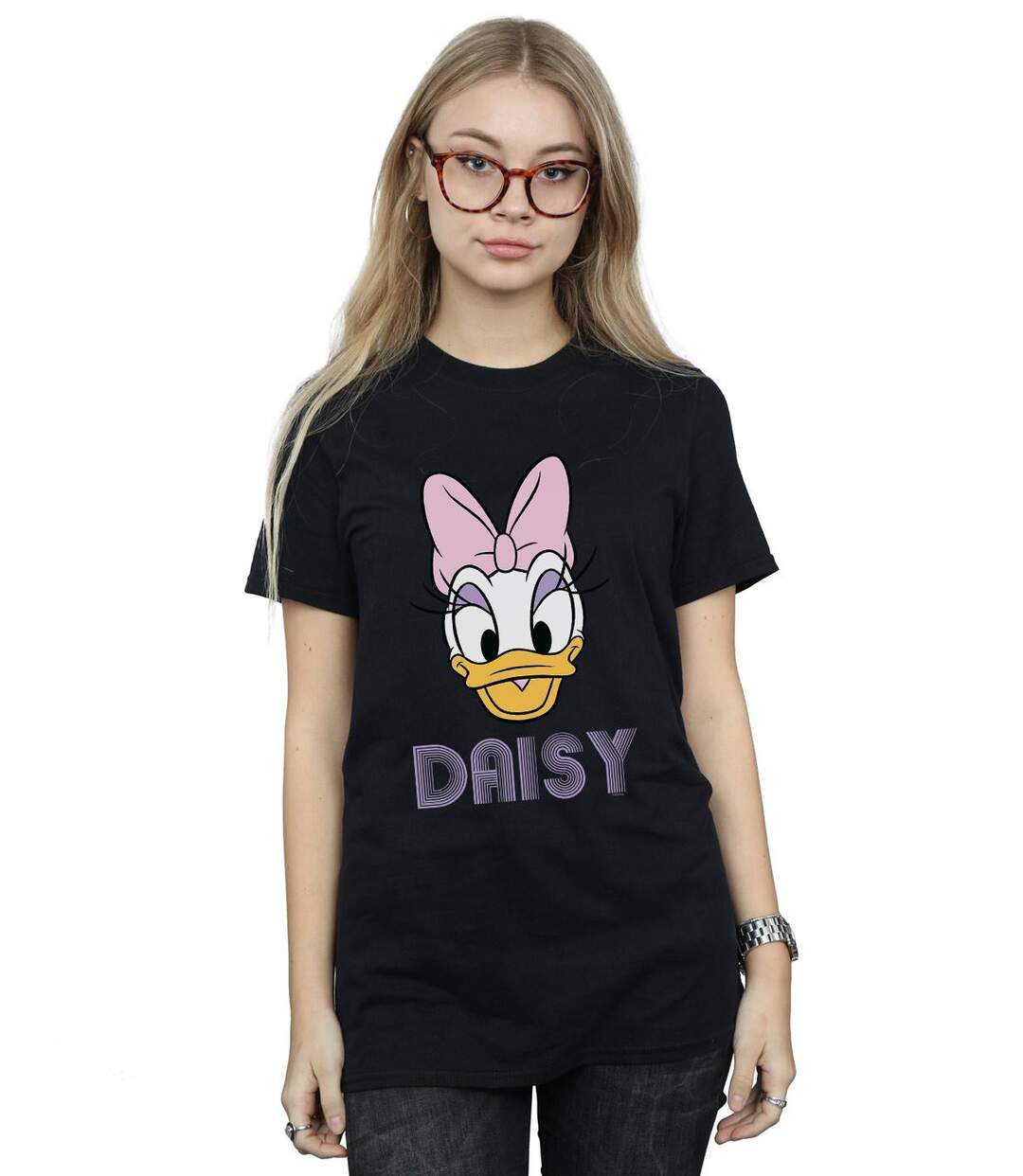 Disney - T-shirt - Femme (Noir) - UTBI418-4