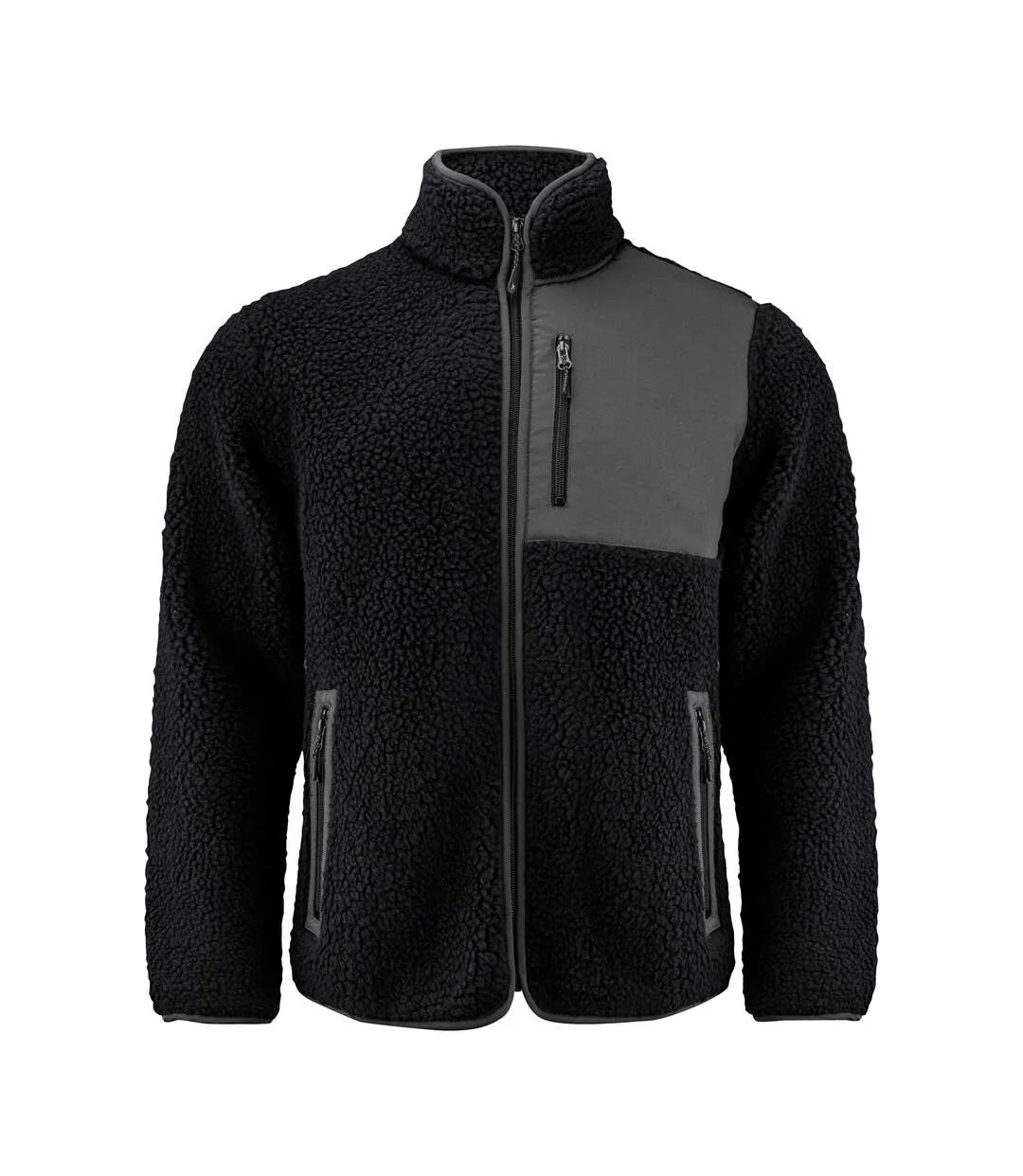 Veste Polaire Kingsley Homme Noir James Harvest-1