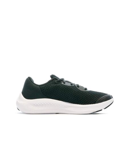 Chaussures de running noir/blanc femme under armour charged pursuit 3