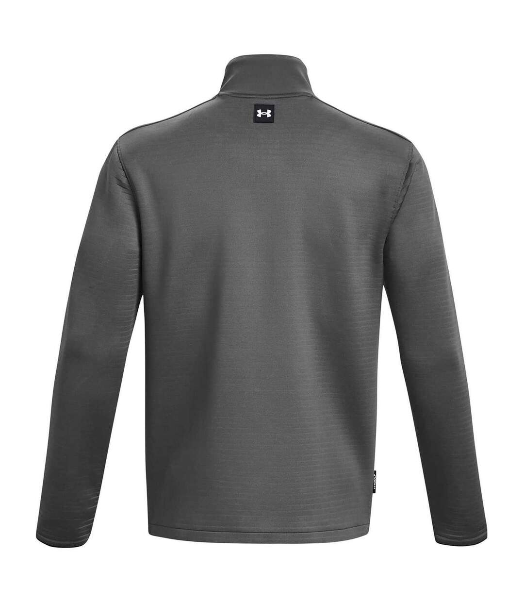 Mens Daytona Zip Neck Sweatshirt Grey Under Armour-2