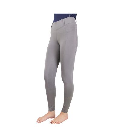 Hy Sport Active Womens/Ladies Horse Riding Tights (Pencil Point Grey) - UTBZ4608