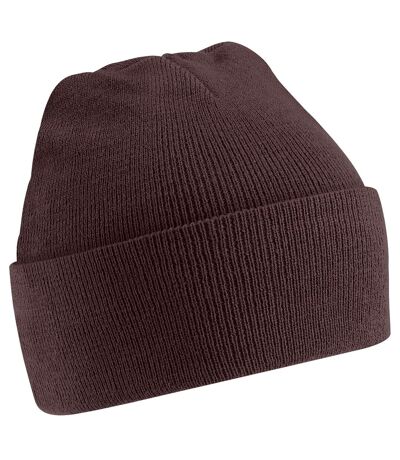 Beechfield Soft Feel Knitted Winter Hat (Chocolate) - UTRW210