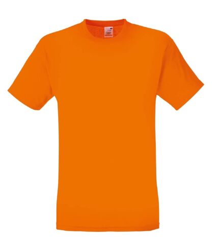 Fruit Of The Loom Mens Screen Stars Original Full Cut Short Sleeve T-Shirt (Orange) - UTBC340