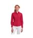 Chemisier Manches Longues Femme Rouge Classique Russell Collection-1