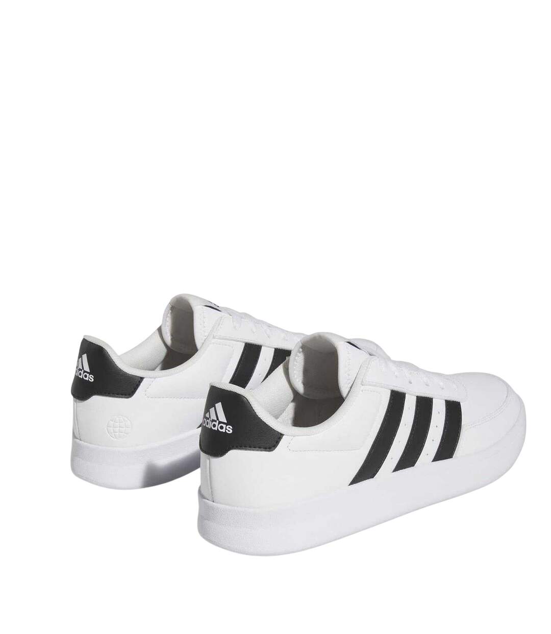Baskets Breaknet 2.0 Homme Blanc Noir Adidas-2