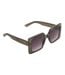Glitzy Diamante Sunglasses One Size Grey Dune London-2