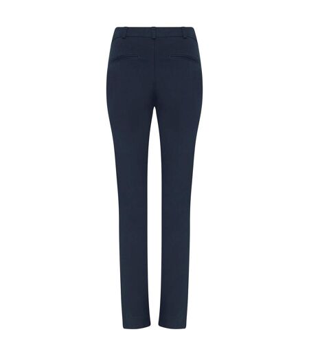 Womens/ladies lily skinny chinos navy So Denim