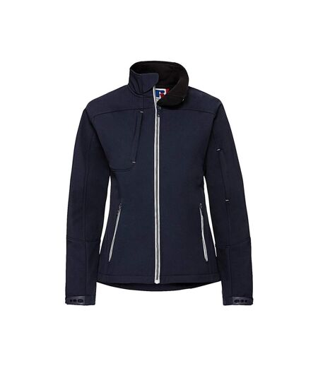 Veste Softshell Bionic Femme Bleu Marine Français Russell