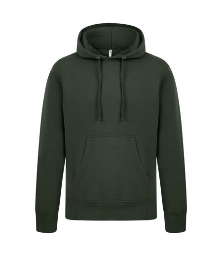 Casual Classics Mens Ringspun Cotton Hoodie (Forest Green)