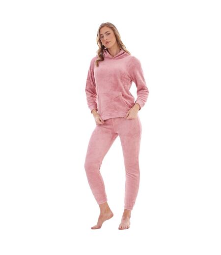 Ensemble De Pyjama Long Femme Rose Keanu