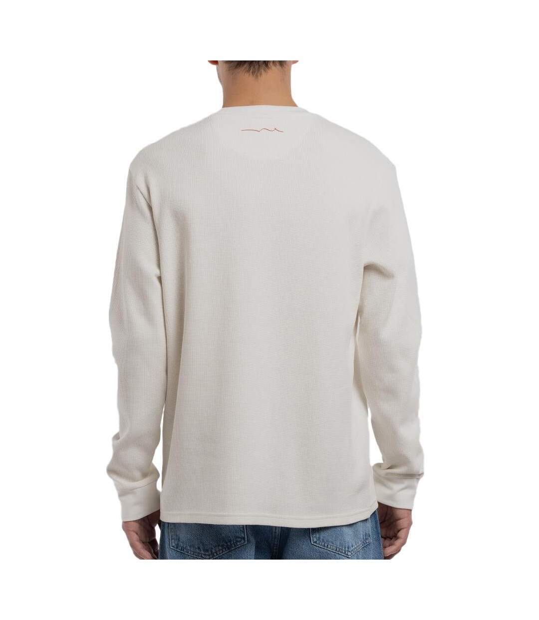 Pull blanc homme teddy smith waffle-2