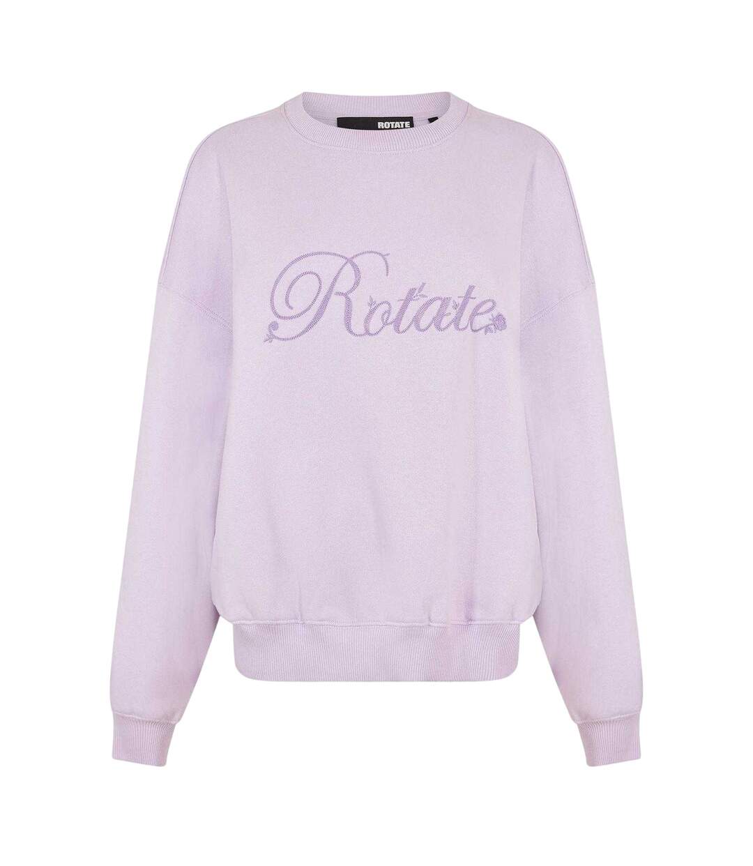 Sweat Motif/style Logo Brodé Femme Violet Rotate Sunday-2