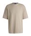Mens Waffle Oversized T-shirt Floral Hugo-2