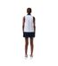 Womens/ladies Lined Pleated Tennis Shorts Blue Lacoste-3