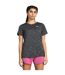 Womens/ladies Twist Short-sleeved T-shirt Black Twist Under Armour-4