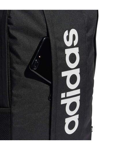 Sac À Dos Motif/style Linéaire Taille Unique Noir Adidas