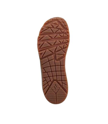 Baskets Motif/style Logo Uno Stand On Air Femme Blanc Skechers