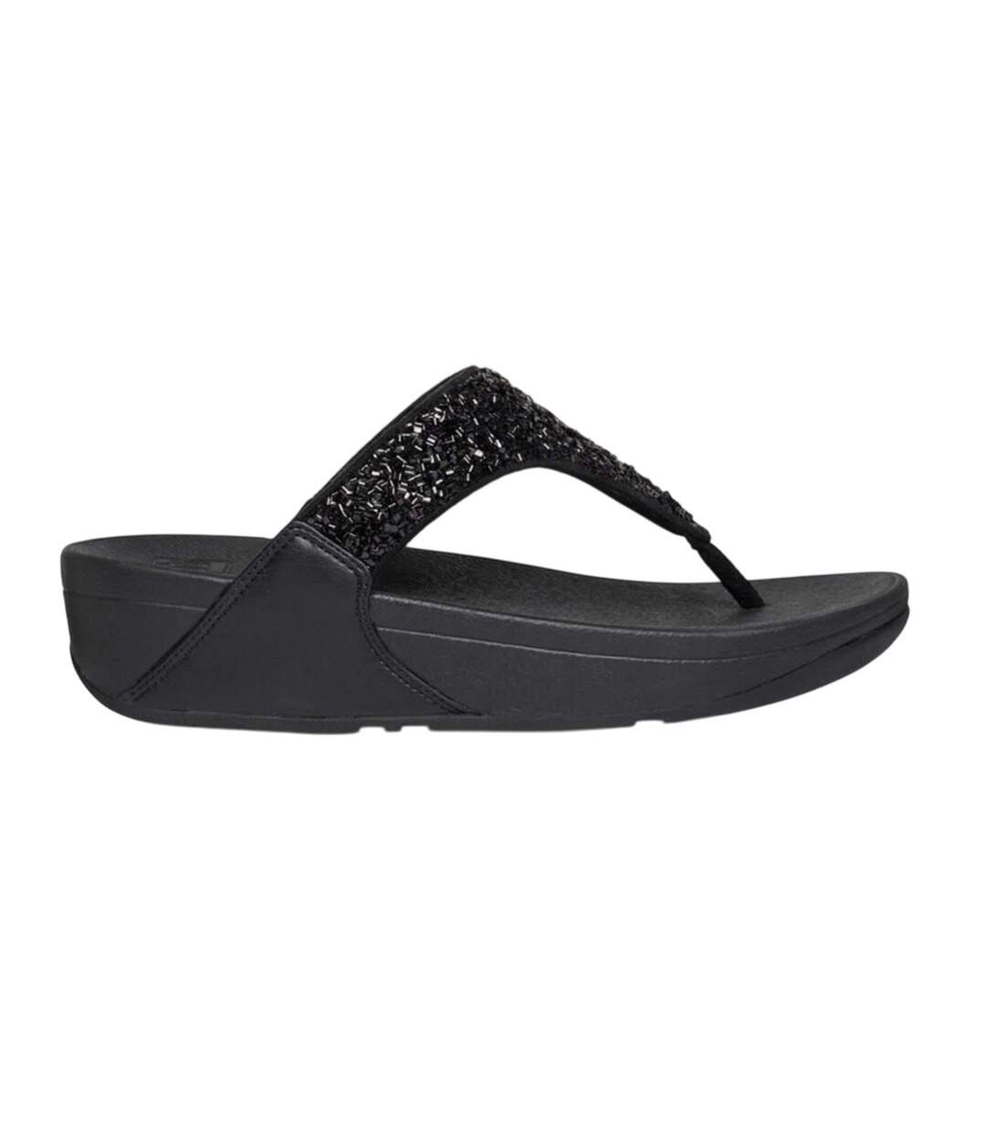 Sandales Style Scintillant Femme Noir Fit Flop-2