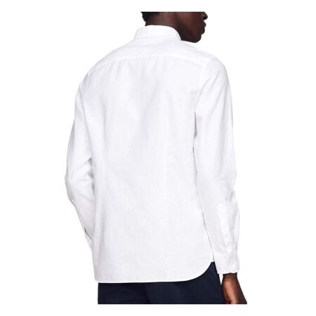 Chemise Manches Longues Blanches Homme Tommy Hilfiger Oxford - M