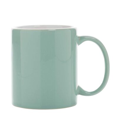 Classic inner two tone ceramic 350ml mug one size green XD Collection