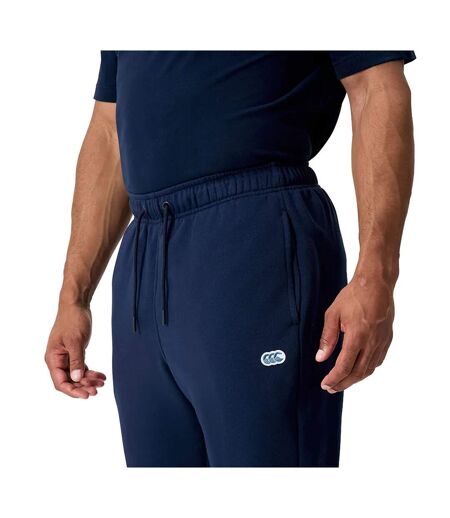 Mens Lifestyle Jogging Bottoms Navy Canterbury