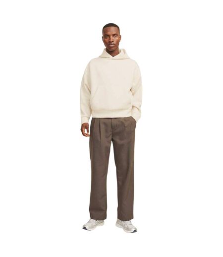 Sweat À Capuche Homme Beige Pâle Jack And Jones