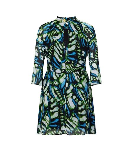Robe Patineuse Femme Vert Jaune Pâle Biba