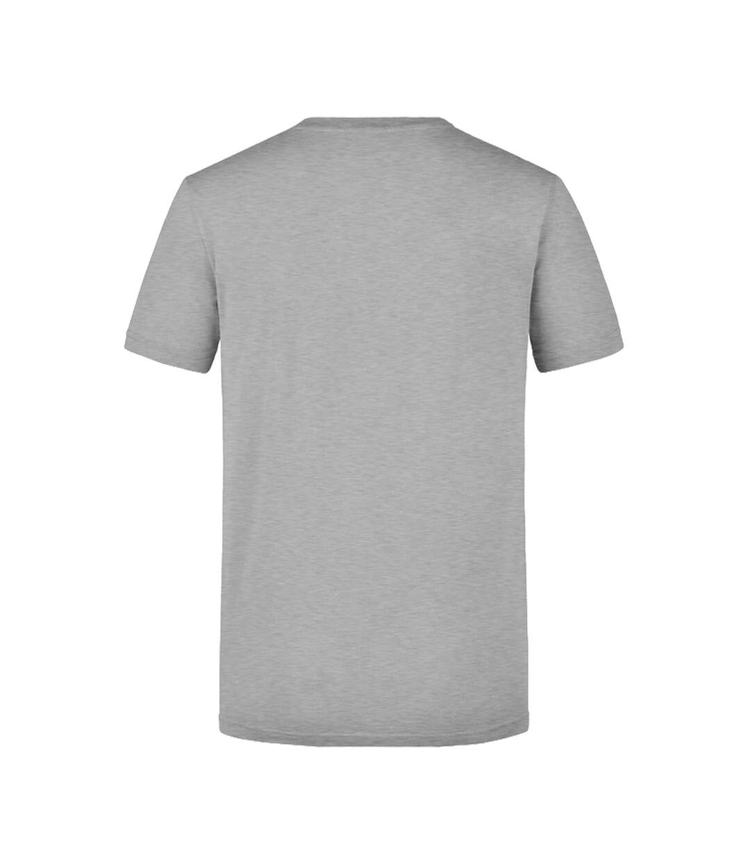 T-shirt Homme Gris Chiné James And Nicholson-2