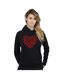 Disney - Sweat à capuche MICKEY MOUSE HEART SILHOUETTE - Femme (Noir) - UTBI10620-2