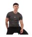 T-shirt Gym+ Homme Gris Adidas-1