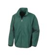 Result Mens Osaka TECH Performance Combined Pile Softshell Waterproof Windproof Jacket (Forest Green) - UTBC867