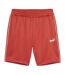 Mens Sport Contrast Piping Shorts Fire Red Puma-2