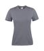 Womens/ladies Heavier Pro T-shirt Steel Grey Printer-1